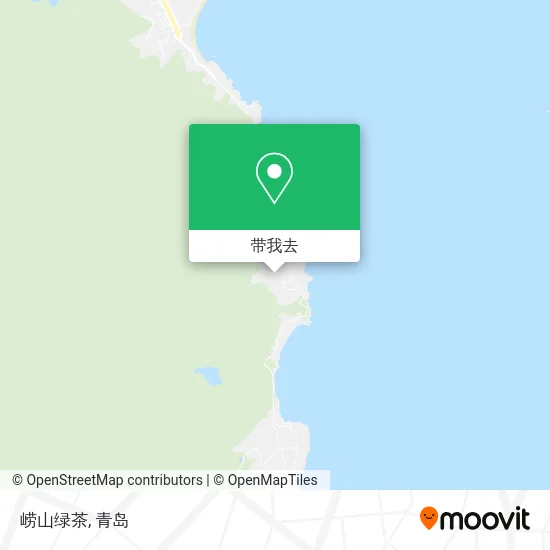 崂山绿茶地图