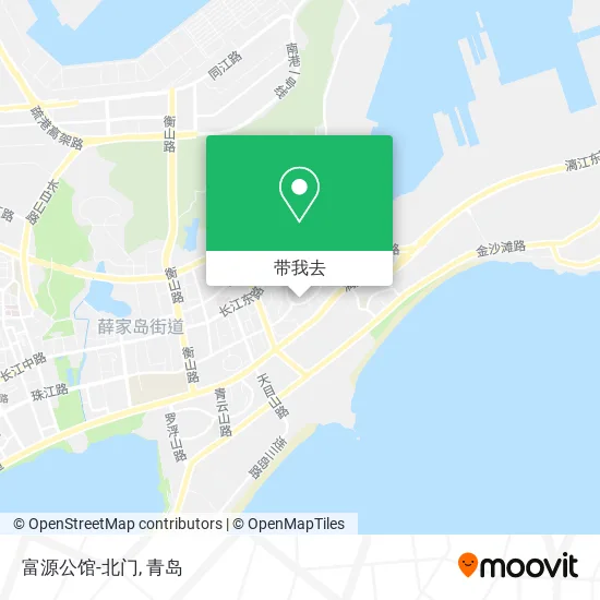 富源公馆-北门地图