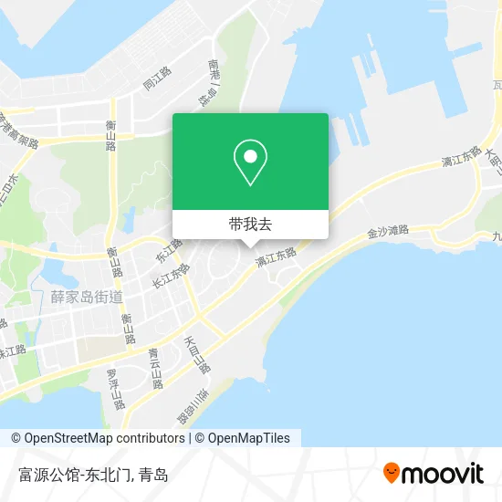 富源公馆-东北门地图