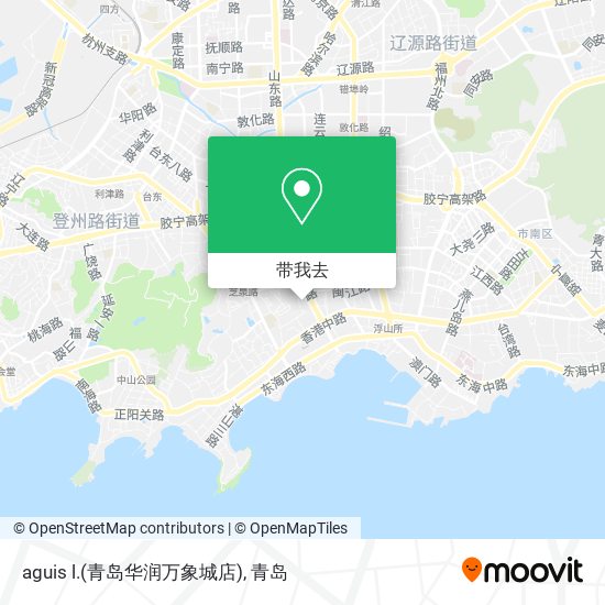 aguis l.(青岛华润万象城店)地图