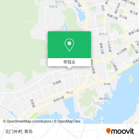 北门外村地图