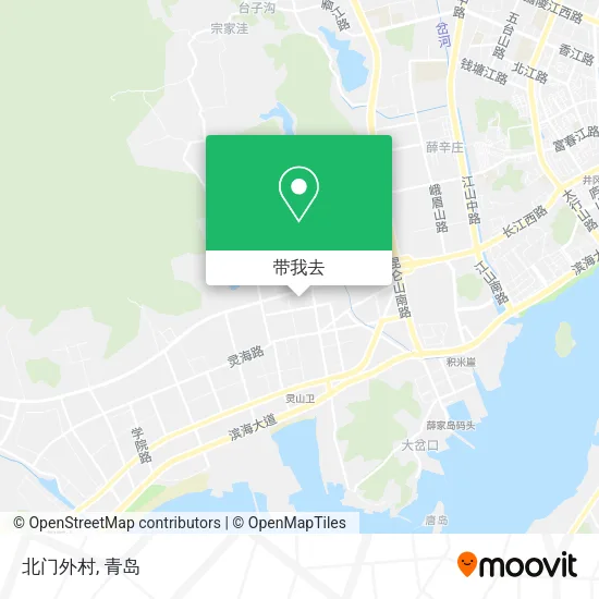 北门外村地图