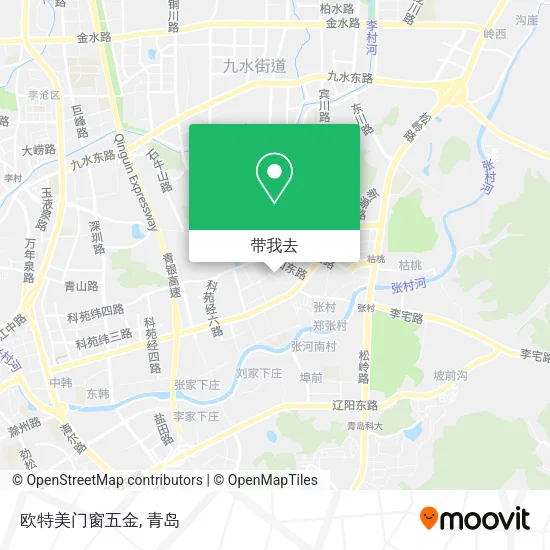 欧特美门窗五金地图