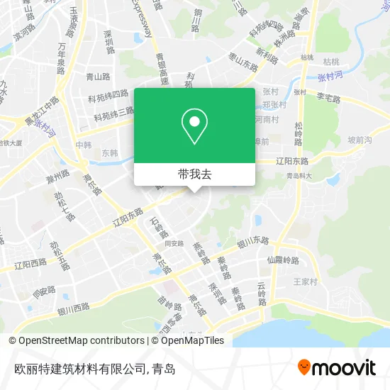 欧丽特建筑材料有限公司地图