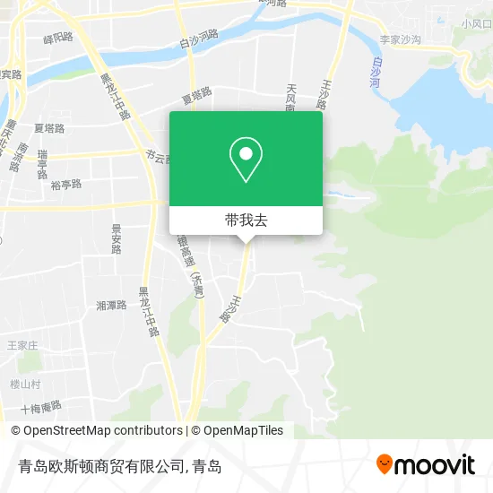 青岛欧斯顿商贸有限公司地图