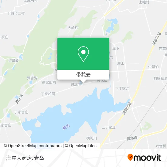 海岸大药房地图