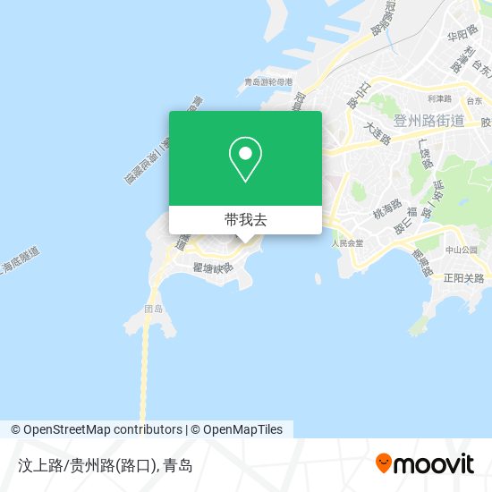 汶上路/贵州路(路口)地图