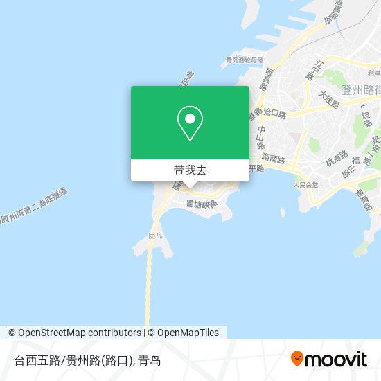 台西五路/贵州路(路口)地图