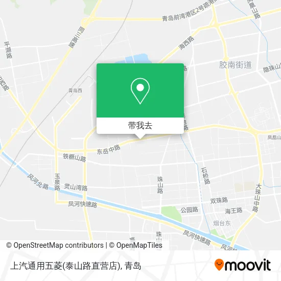 上汽通用五菱(泰山路直营店)地图