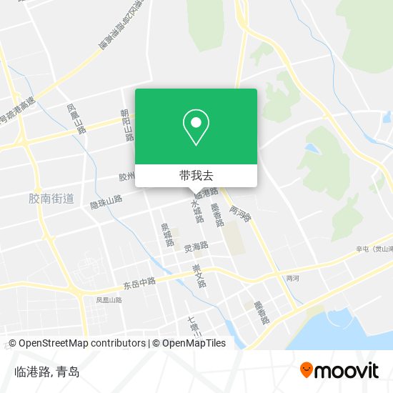 临港路地图