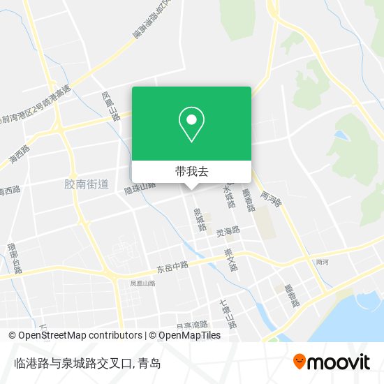 临港路与泉城路交叉口地图