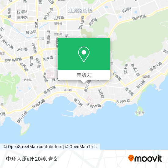 中环大厦a座20楼地图