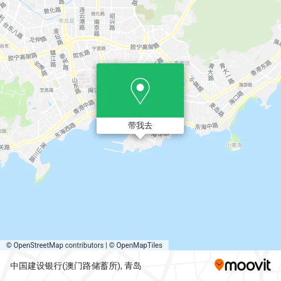 中国建设银行(澳门路储蓄所)地图