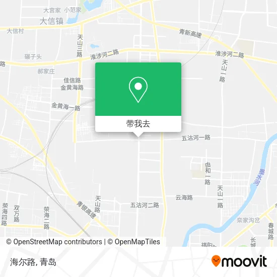 海尔路地图