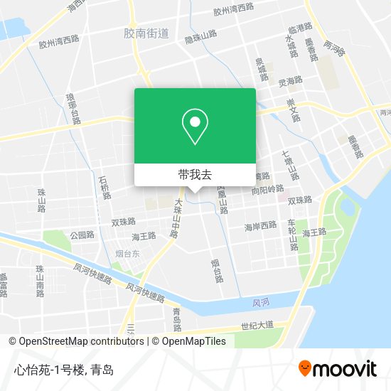 心怡苑-1号楼地图