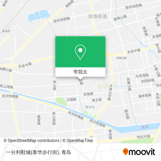 一分利鞋城(泰华步行街)地图