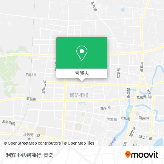 利辉不锈钢商行地图