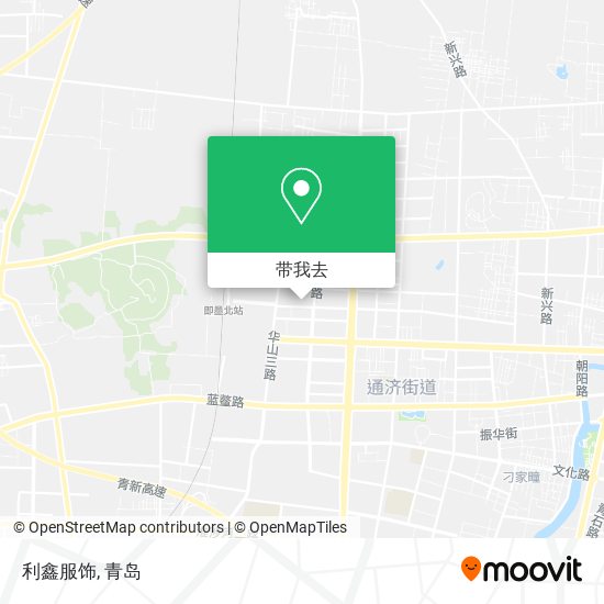 利鑫服饰地图