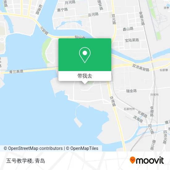 五号教学楼地图