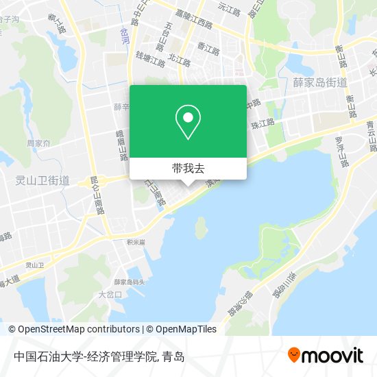 中国石油大学-经济管理学院地图