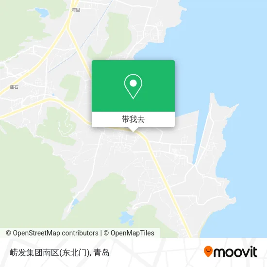 崂发集团南区(东北门)地图