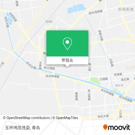 玉环鸿浩洗染地图