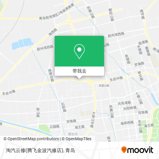 淘汽云修(腾飞金波汽修店)地图