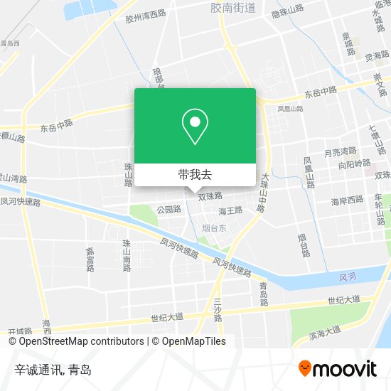 辛诚通讯地图