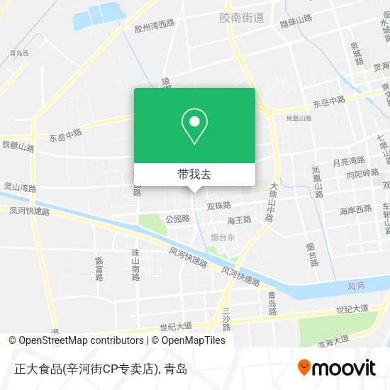 正大食品(辛河街CP专卖店)地图