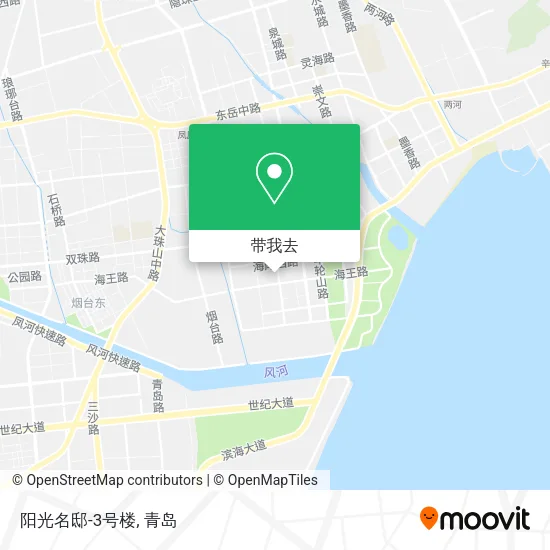 阳光名邸-3号楼地图