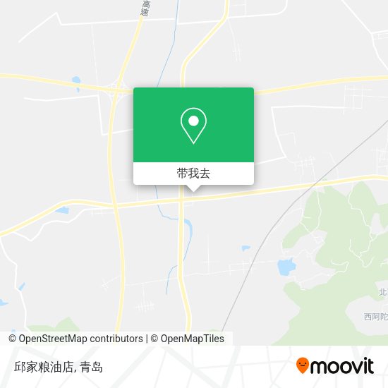 邱家粮油店地图