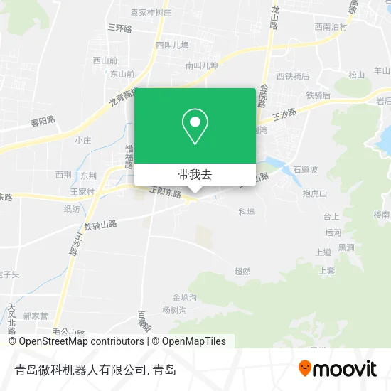 青岛微科机器人有限公司地图