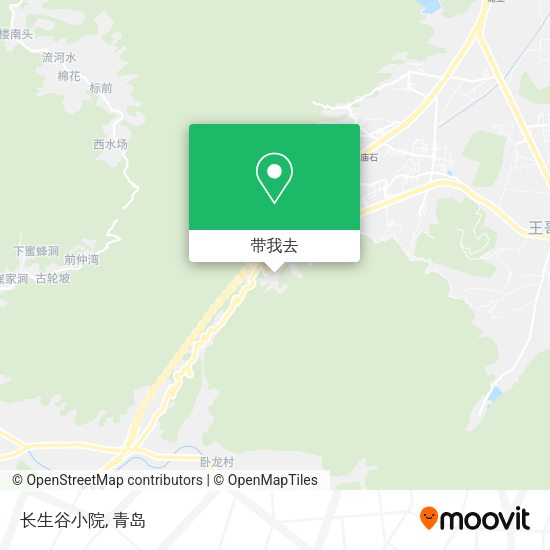 长生谷小院地图