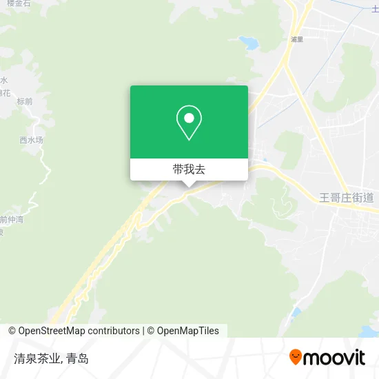 清泉茶业地图