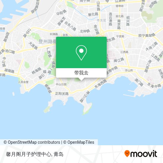馨月阁月子护理中心地图