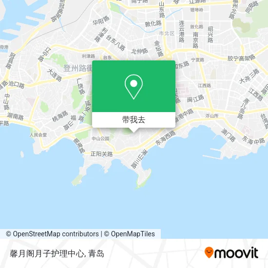 馨月阁月子护理中心地图