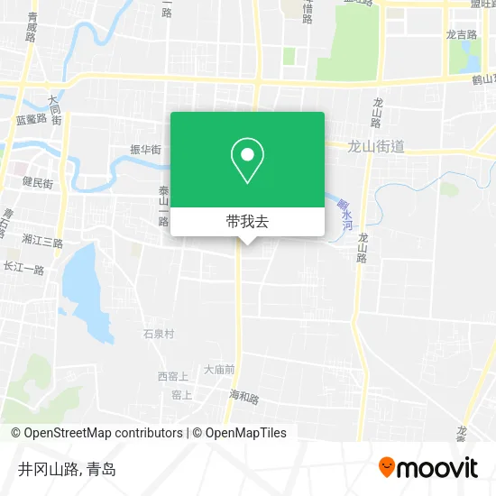 井冈山路地图
