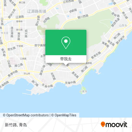 新竹路地图