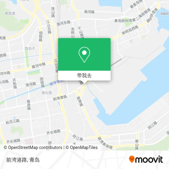 前湾港路地图
