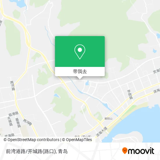 前湾港路/开城路(路口)地图