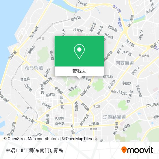 林语山畔1期(东南门)地图