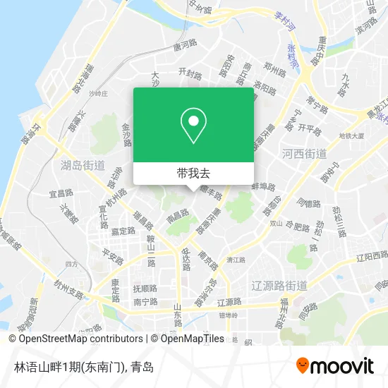 林语山畔1期(东南门)地图