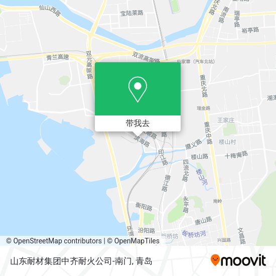 山东耐材集团中齐耐火公司-南门地图