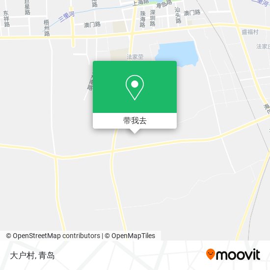 大户村地图