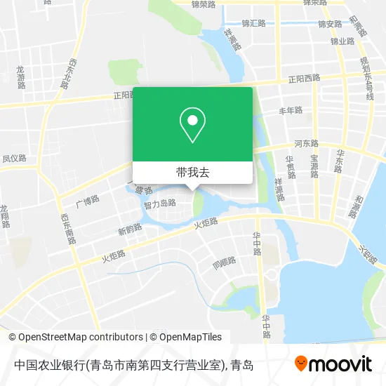 中国农业银行(青岛市南第四支行营业室)地图