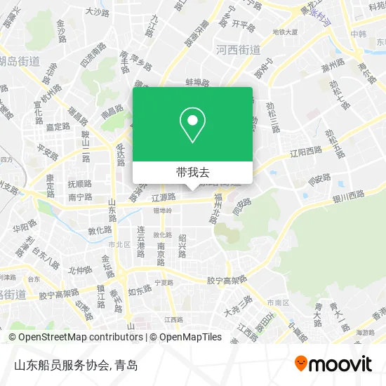 山东船员服务协会地图