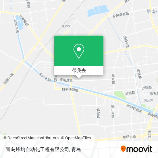 青岛烽均自动化工程有限公司地图