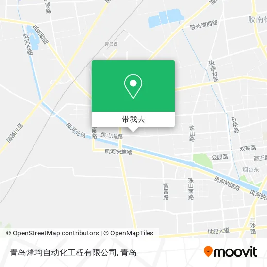 青岛烽均自动化工程有限公司地图