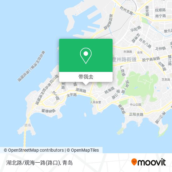 湖北路/观海一路(路口)地图