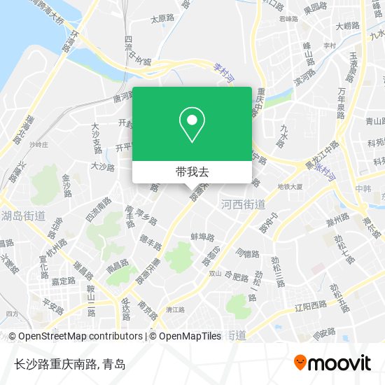 长沙路重庆南路地图